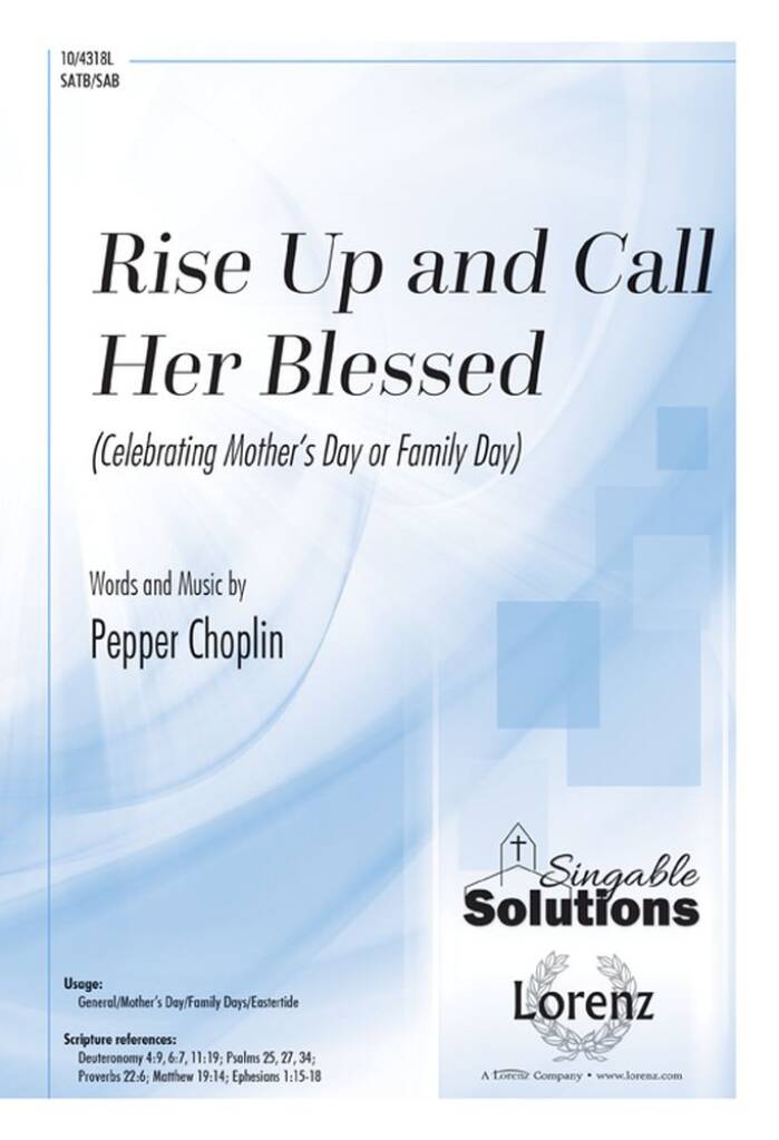 Rise Up and Call Her Blessed